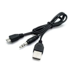 CABLE USB - JACK 3.5MM -...