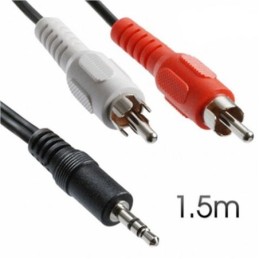 CABLE STEREO MINI JACK 3.5...